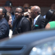 Bobby Brown attends the funeral of his daughter Bobbi Kristina Brown at St. James United Methodist Church Aug. 1, 2015, in Alpharetta, Ga.
Paras Griffin/Getty Images